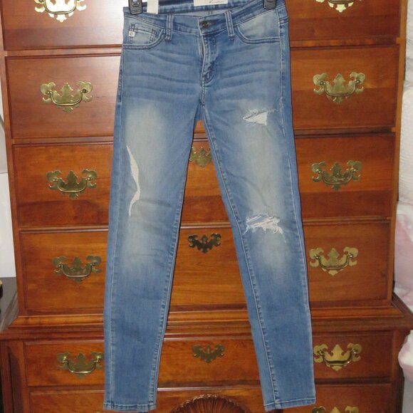 Kancan Womens Size 23 Medium Wash Style KC8101 Denim Blue Jeans - Picture 2 of 15